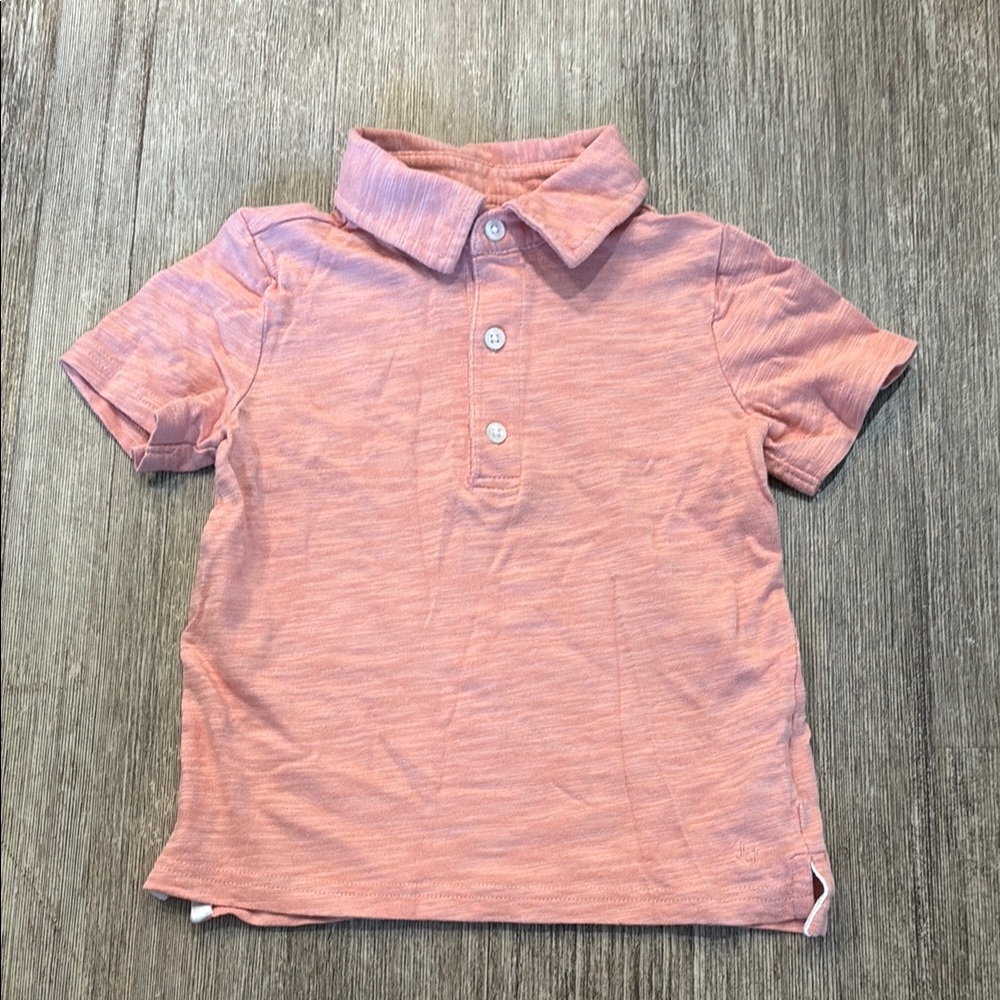 Janie and Jack Coral Polo Shirt